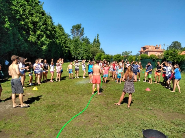 Tardes de juegos con agua