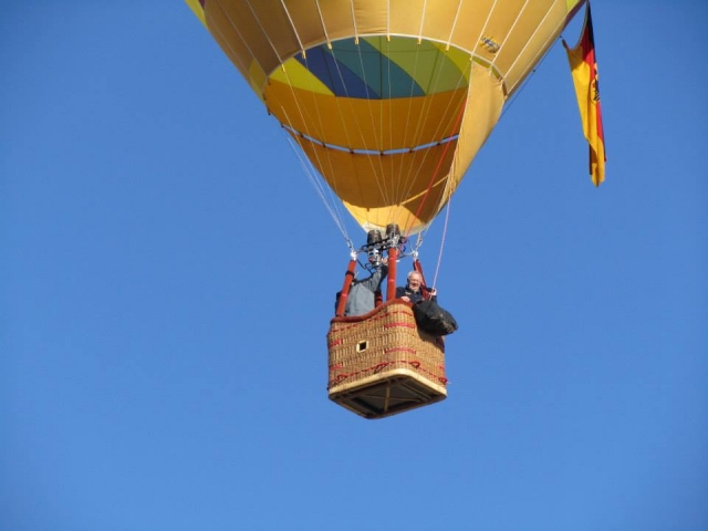 En el aire