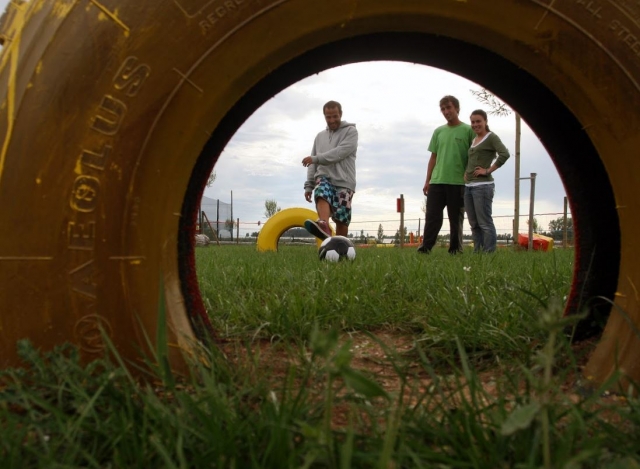  Fußballgolf in Sant Pere 