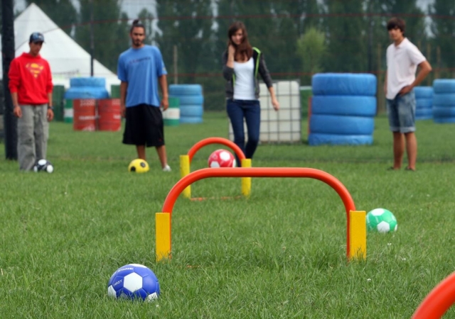  Fußballgolfspiel