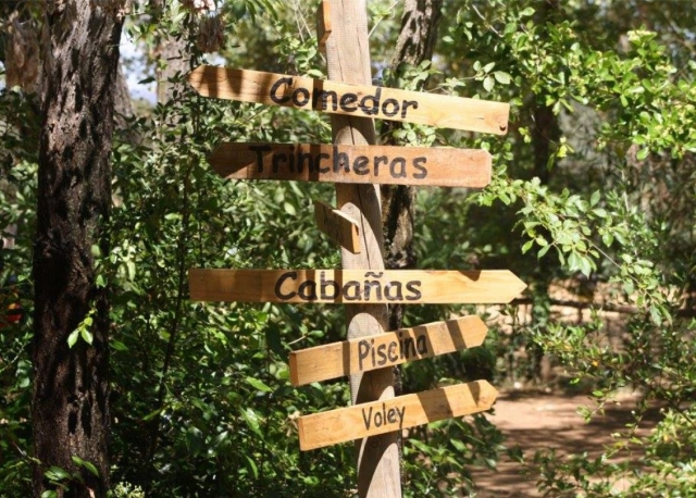 Indicadores del campamento en Huelva