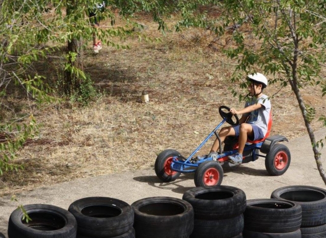 Kart a pedales en Huelva
