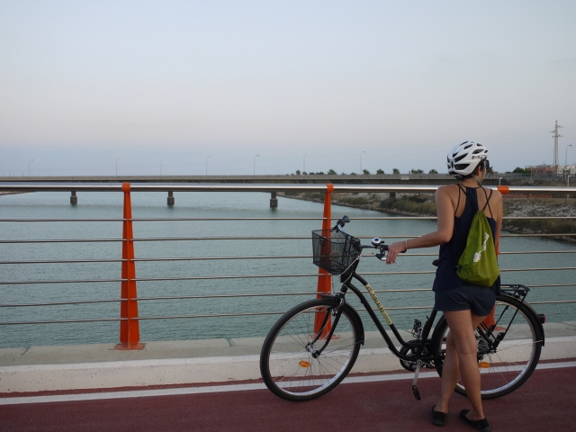  Returning from El Saler by bike 