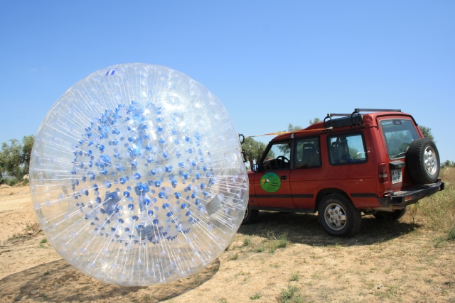Zorbing para empresas en Aranjuez