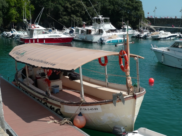 Urandere dans le port de Mundaka 