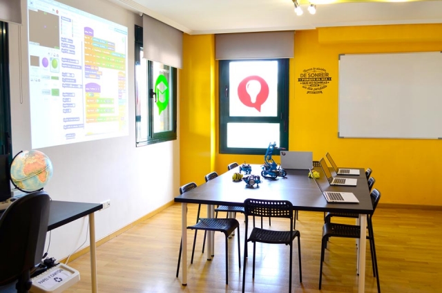 Aula tecnologica en Valladolid