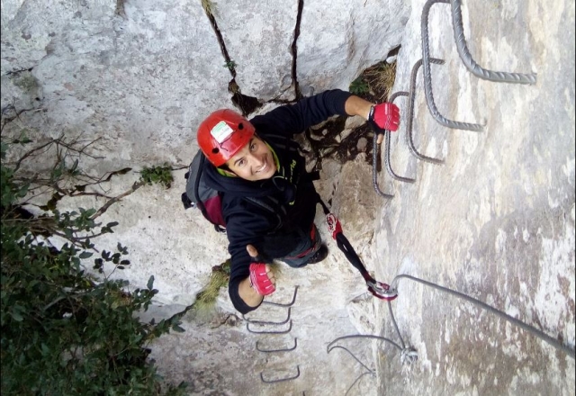  Punti di sosta sulla ferrata La Hermida 