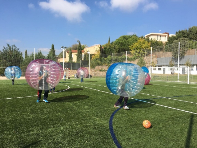 Bubbles soccers en Boadilla