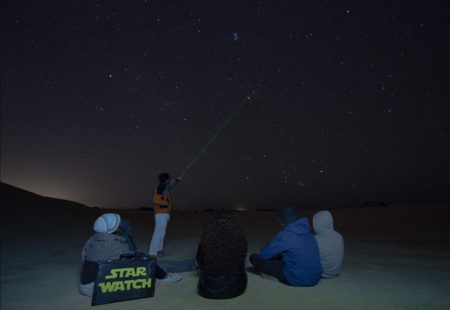 Kit de senderismo astronomico en Almeria