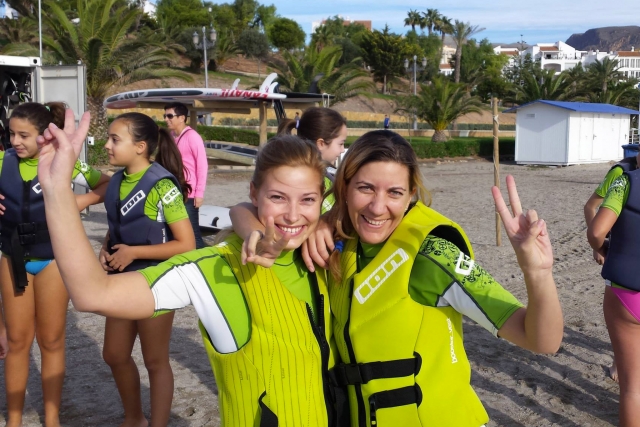 Alumnas campamento ingles Roquetas