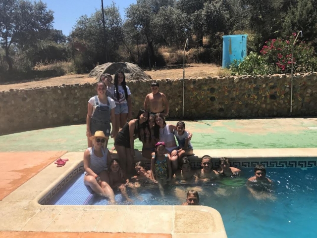 Alberca del campamento de Aljucen
