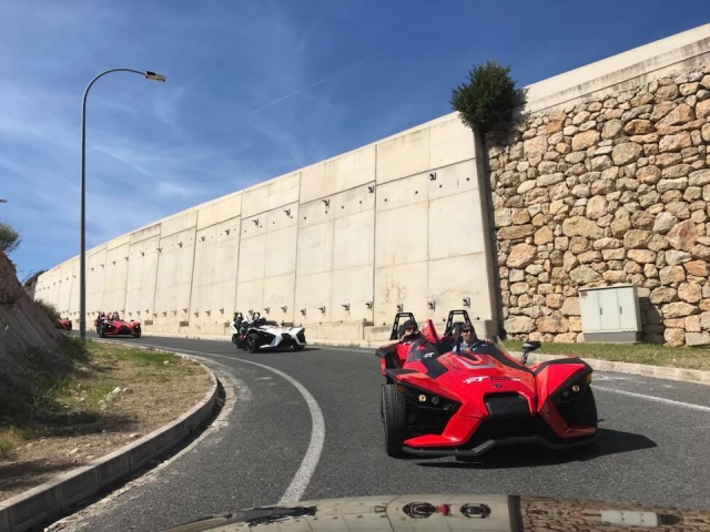 Conduciendo por la Costa de la Calma