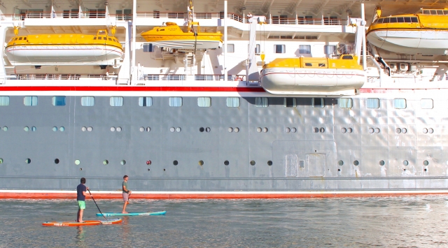 TravesÍa en sup en Sevilla