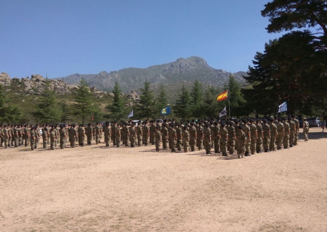 Rutina militar campamento Navacerrada
