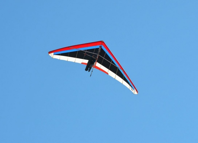Ala delta en vuelo tandem