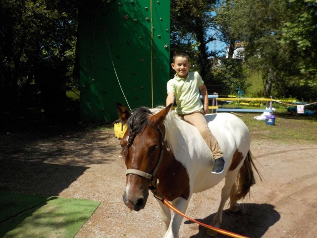  Little one on horseback in Viveda 