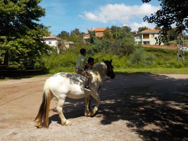  Going out on horseback from Viveda 