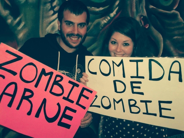  Brave couple in the escape room 