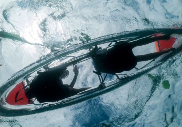 Kayak transparent à Gran Canaria 