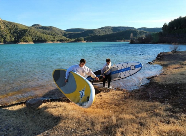Sacando las tablas a la ribera de Valencia