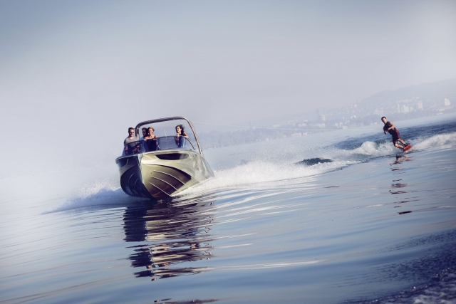 Haciendo wake en Sitges