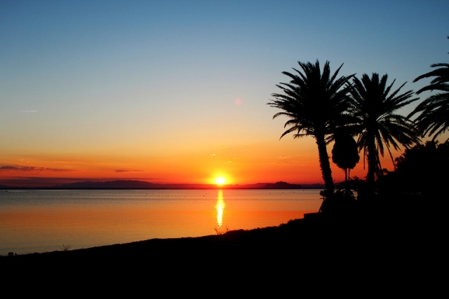  Sonnenuntergang in La Manga 