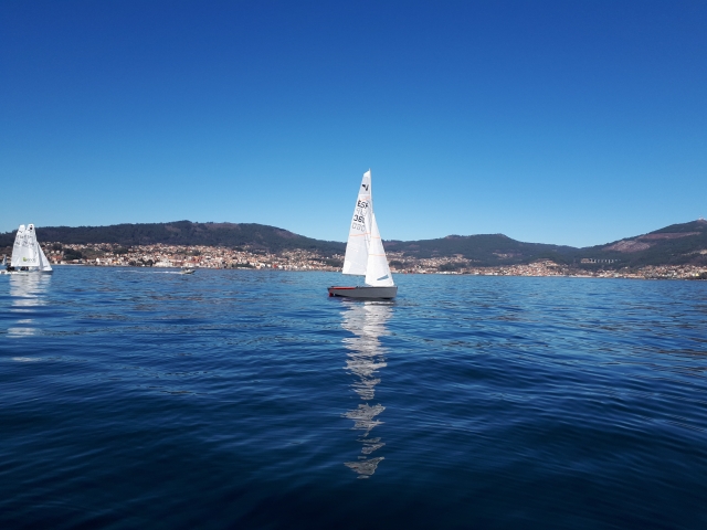 Sailing in Coruna 