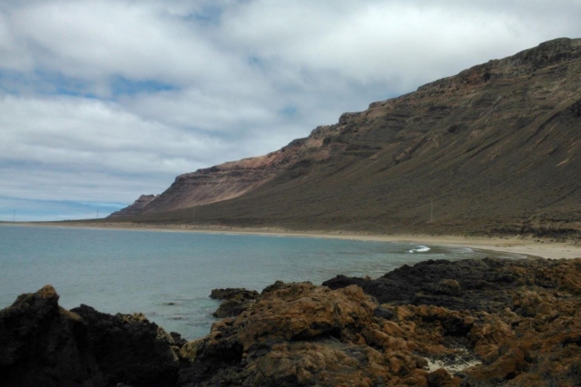 Playa de los Burros en Famara