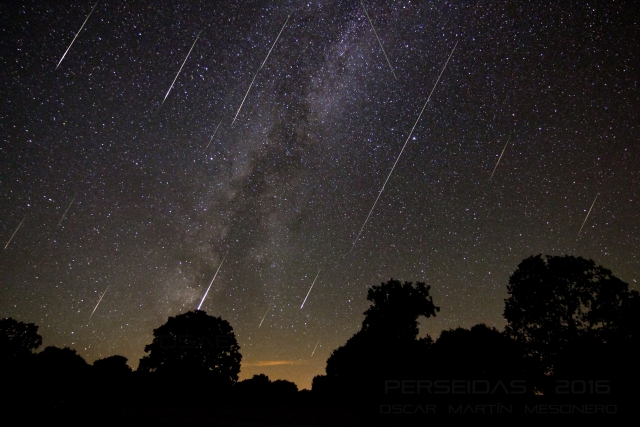 Lluvia de estrellas en Salamanca