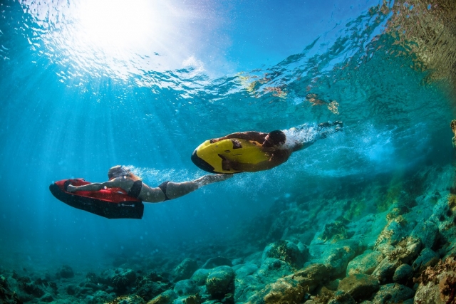 Bajo el mar con las seabobs