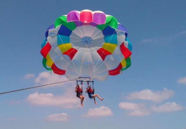 Vuelo de dos personas en la Costa del Sol