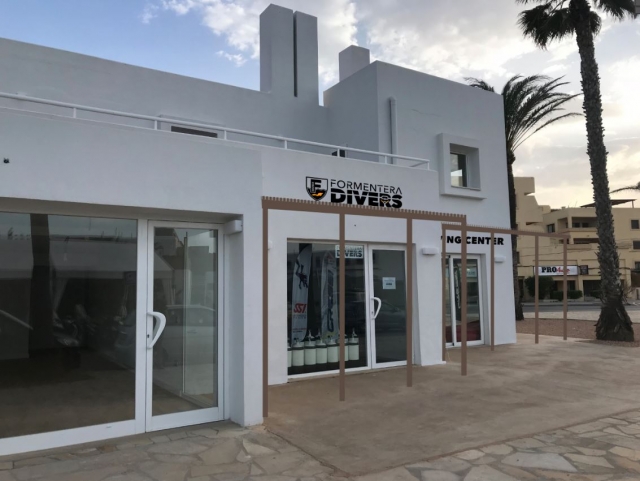 Dive center en la isla balear