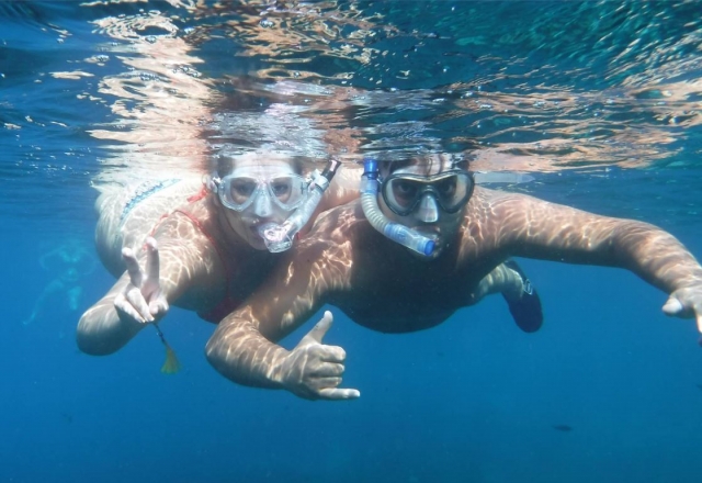  Diving on the surface in Nijar 