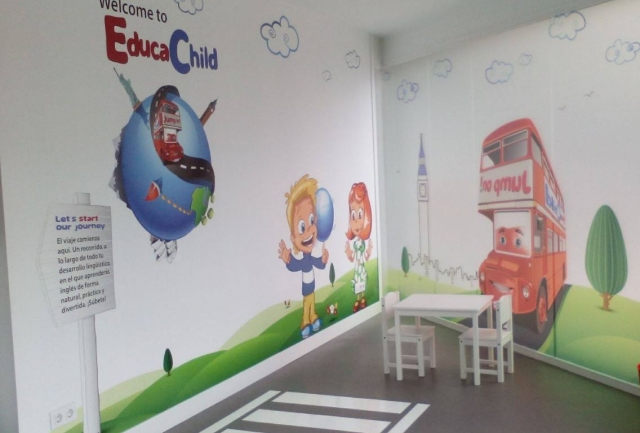 Aula del centro de ingles