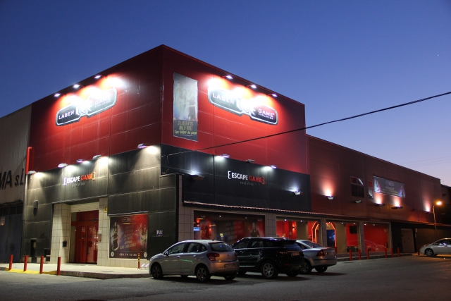 Fachada laser game de Castellon