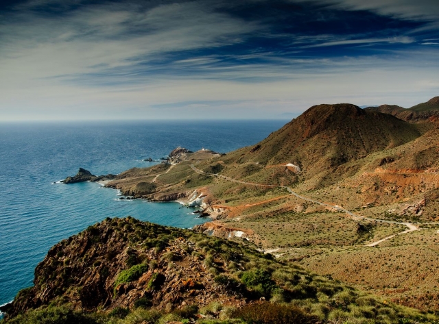 Perfil del Cabo de Gata
