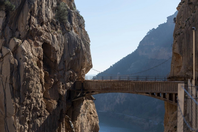 Puente en el Caminito del Rey