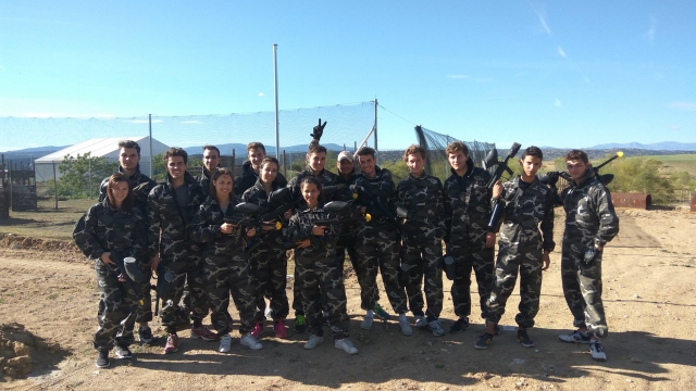  Adversaires au paintball 