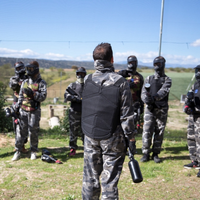  Jeu de paintball à Madrid 