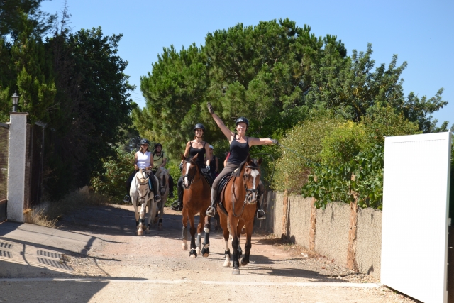 Excursion a caballo Sierra Calderona