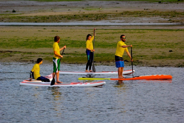 Sup at low tide