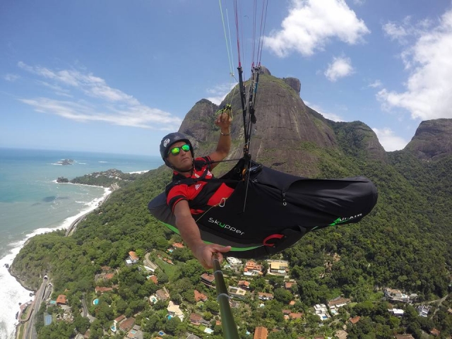 Instructor profesional de parapente
