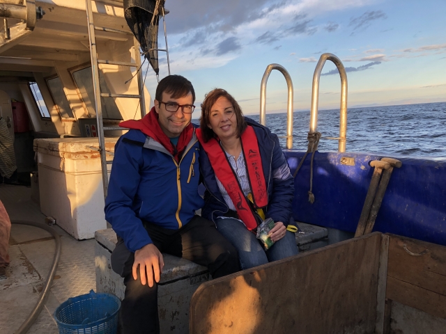 Turismo pesquero en pareja