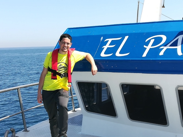 De excursion en el barco El Paraiso
