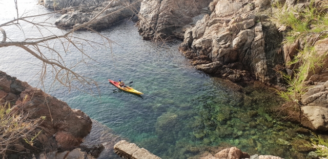  Einzigartige Kajakroute entlang der Costa Brava 