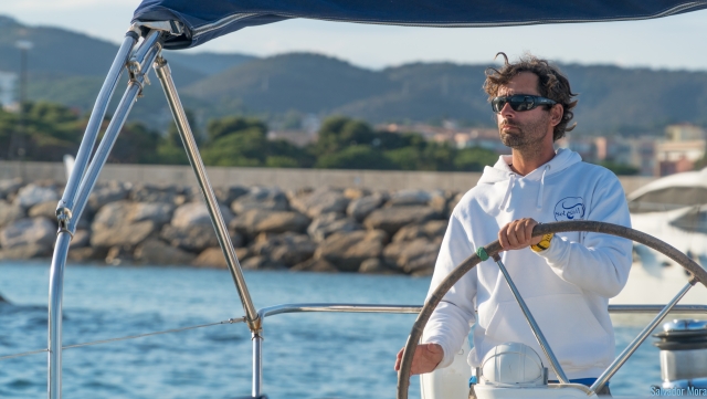 Unser Skipper segelt 