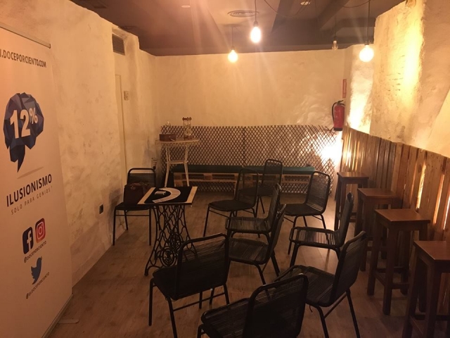 Todo preparado para el show de magia