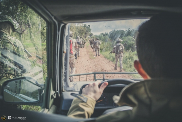 En camino hacia el campo abierto CQC