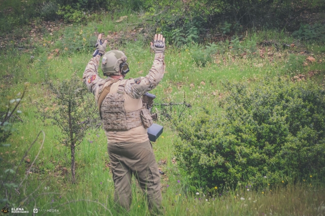 Soldado herido o tocado