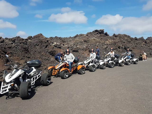  Quad excursion through the Canarian landscapes 